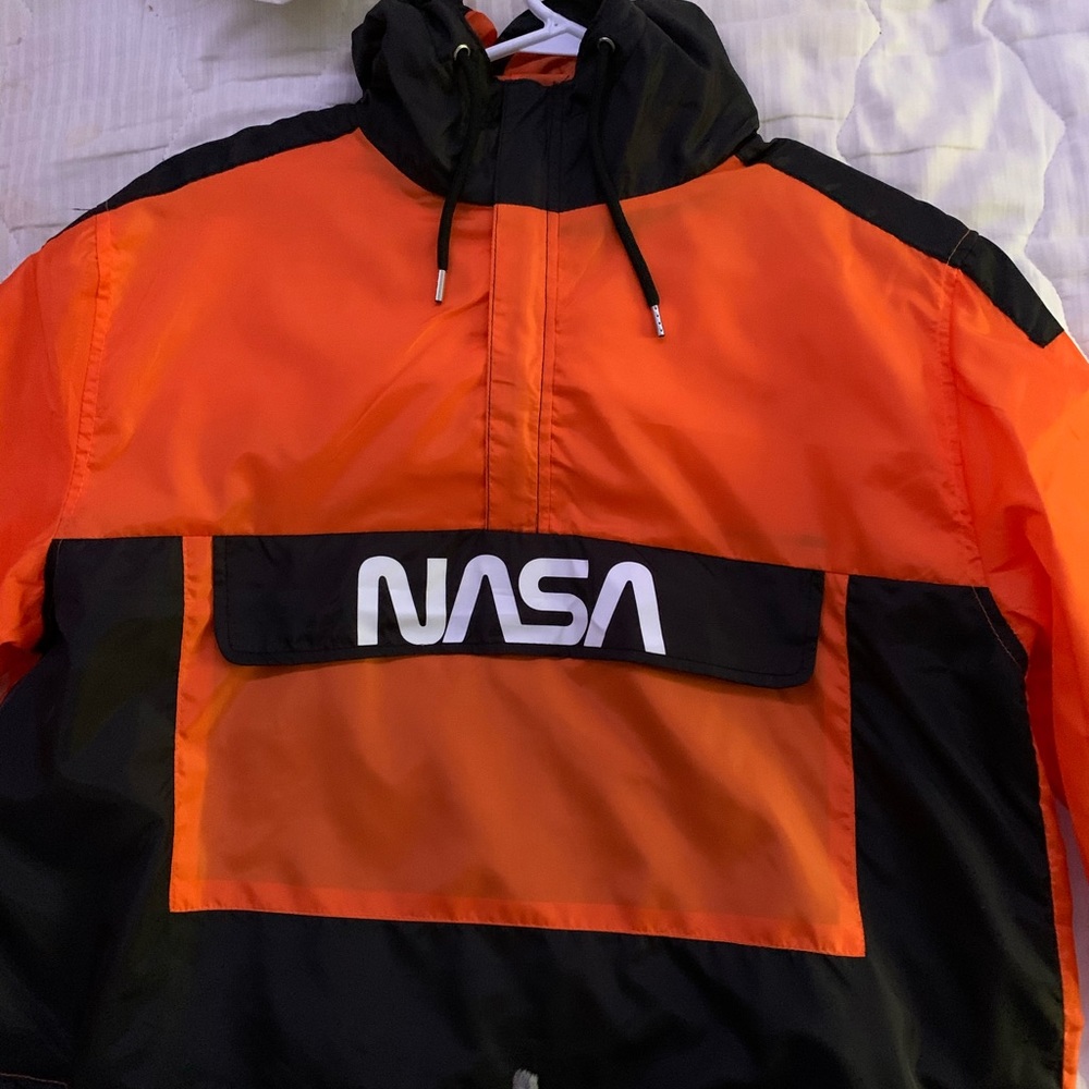 ORANGE NASA WINDBREAKER